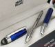 2018 Replica  Mont Blanc StarWalker Rollerball Blue & Sliver Clip119 (2)_th.jpg